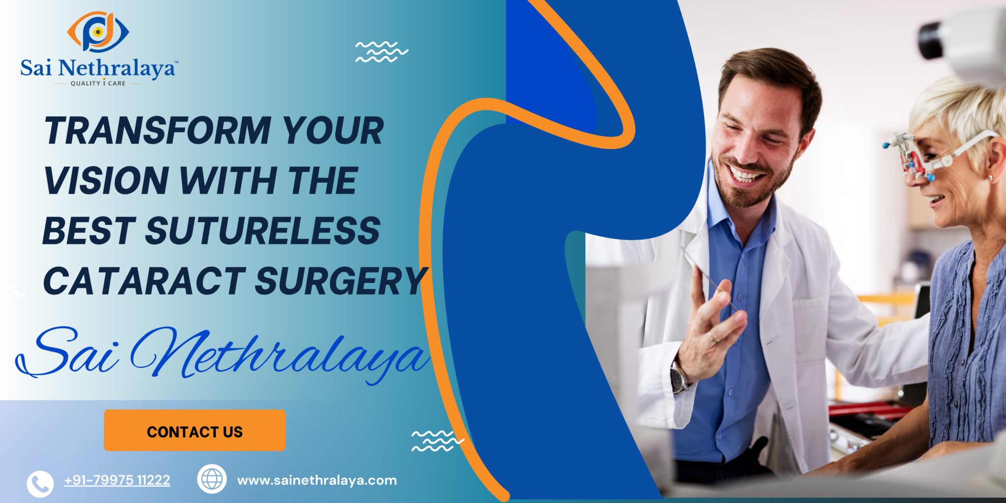 Transforming Eye Care with Sutureless Cataract Surgery at Sai Nethralaya