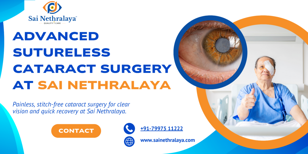 advanced sutureless cataract surgery